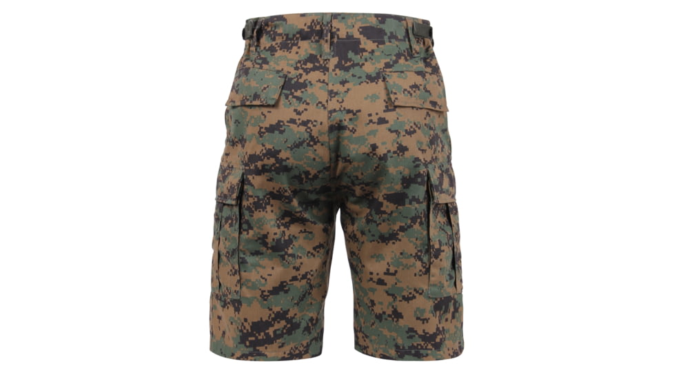 Rothco Camo BDU Shorts, Tiger Stripe Camo, Small, 7085-TigerStripeCamo-S