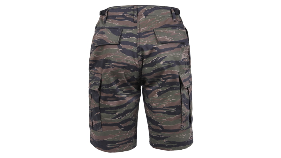 Rothco Camo BDU Shorts, Tiger Stripe Camo, Small, 7085-TigerStripeCamo-S