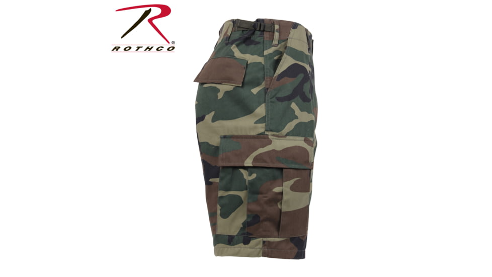 Rothco Camo BDU Shorts, Tiger Stripe Camo, Small, 7085-TigerStripeCamo-S