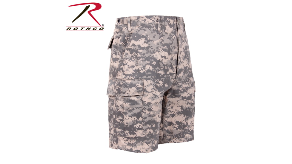 Rothco Camo BDU Shorts, Tiger Stripe Camo, Small, 7085-TigerStripeCamo-S