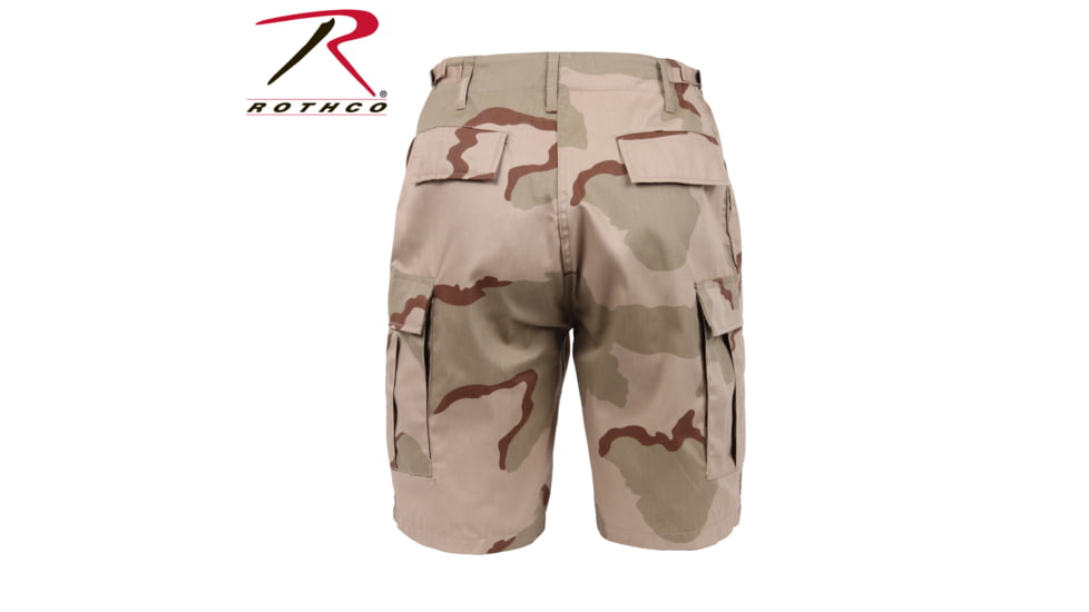 Rothco Camo BDU Shorts, Tiger Stripe Camo, Small, 7085-TigerStripeCamo-S