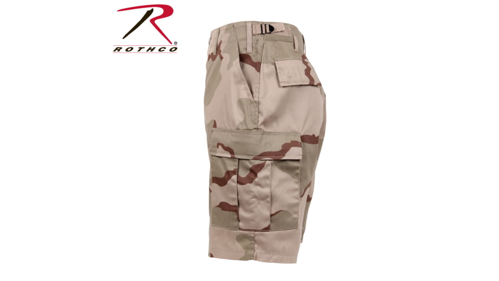 Rothco Camo BDU Shorts, Tiger Stripe Camo, Small, 7085-TigerStripeCamo-S
