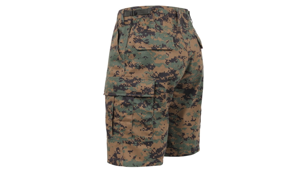 Rothco Camo BDU Shorts, Tiger Stripe Camo, Small, 7085-TigerStripeCamo-S