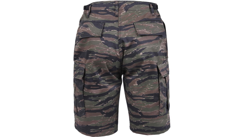 Rothco Camo BDU Shorts, Tiger Stripe Camo, Small, 7085-TigerStripeCamo-S