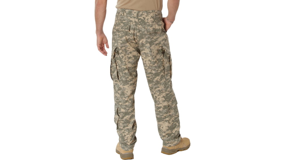 Rothco Camo Combat Uniform Pants, ACU Digital Camo, S, 5755-S