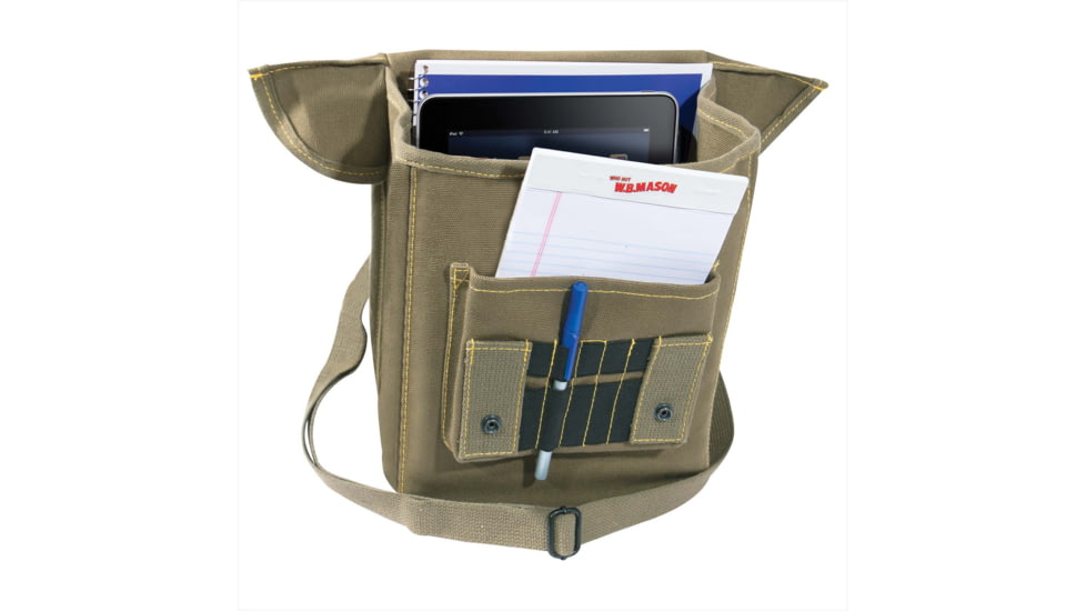Rothco Canvas Map Case Shoulder Bag With Military Stencil, 57960