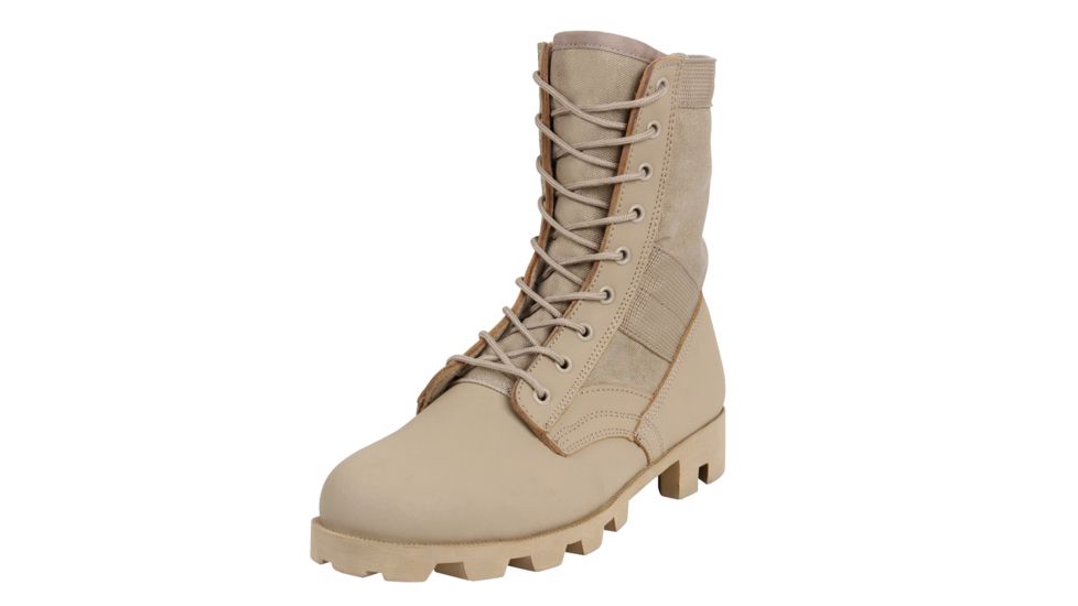 Rothco Classic Military Jungle Boots, Desert Tan, 10, Regular, 5909-DesertTan-10-Regular