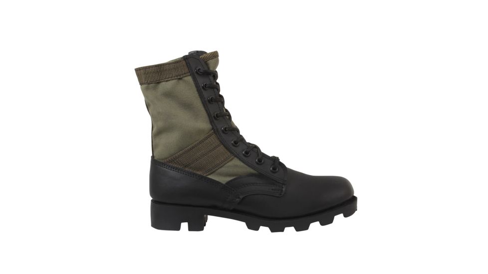 Rothco Classic Military Jungle Boots, Olive Drab, 7, Wide, 5080-OliveDrab-7-Wide