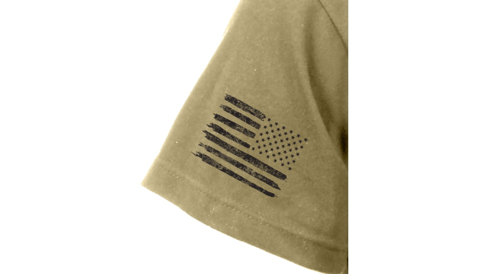 Rothco Freedom Isn't Free T-Shirt, Coyote Brown, Large, 10891-CoyoteBrown-L