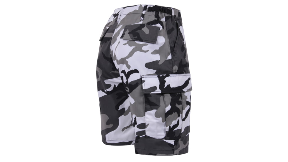 Rothco Colored Camo BDU Shorts, Extra Large, Black Camo, 1817-BlackCamo-XL