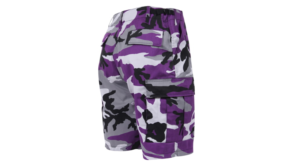 Rothco Colored Camo BDU Shorts, Extra Large, Black Camo, 1817-BlackCamo-XL