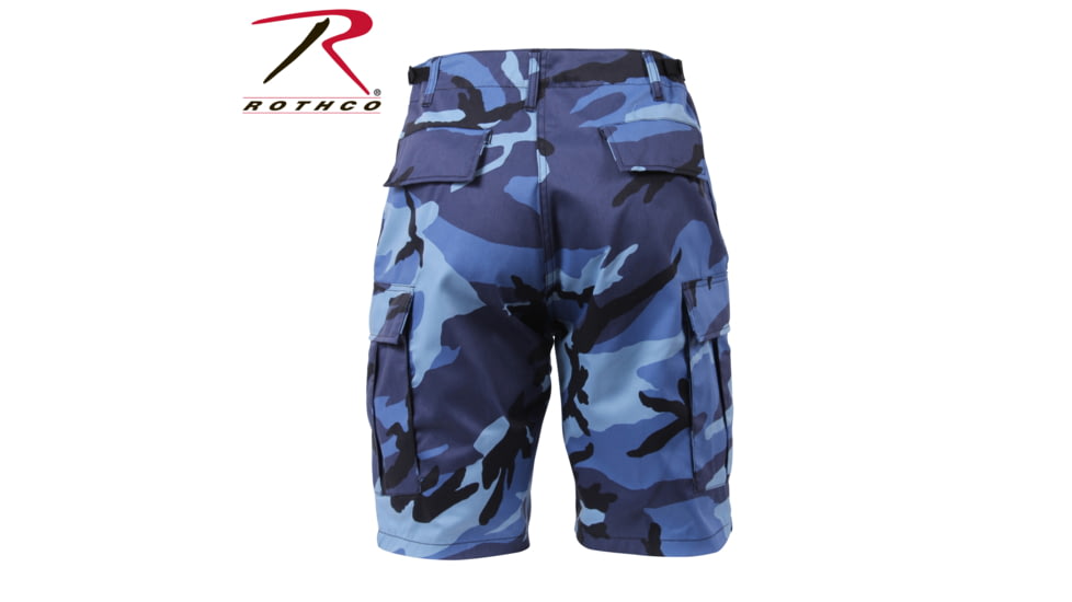 Rothco Colored Camo BDU Shorts, Extra Large, Black Camo, 1817-BlackCamo-XL