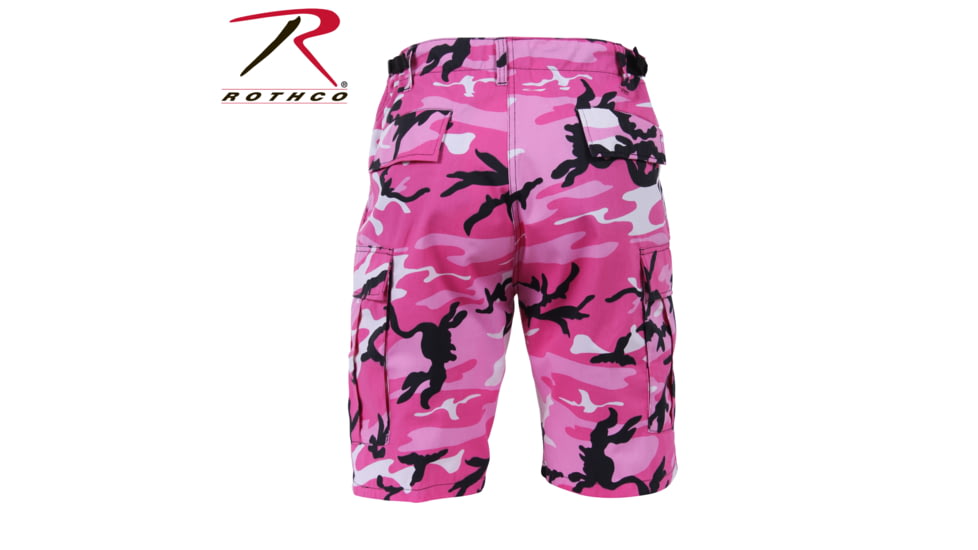 Rothco Colored Camo BDU Shorts, Extra Large, Black Camo, 1817-BlackCamo-XL