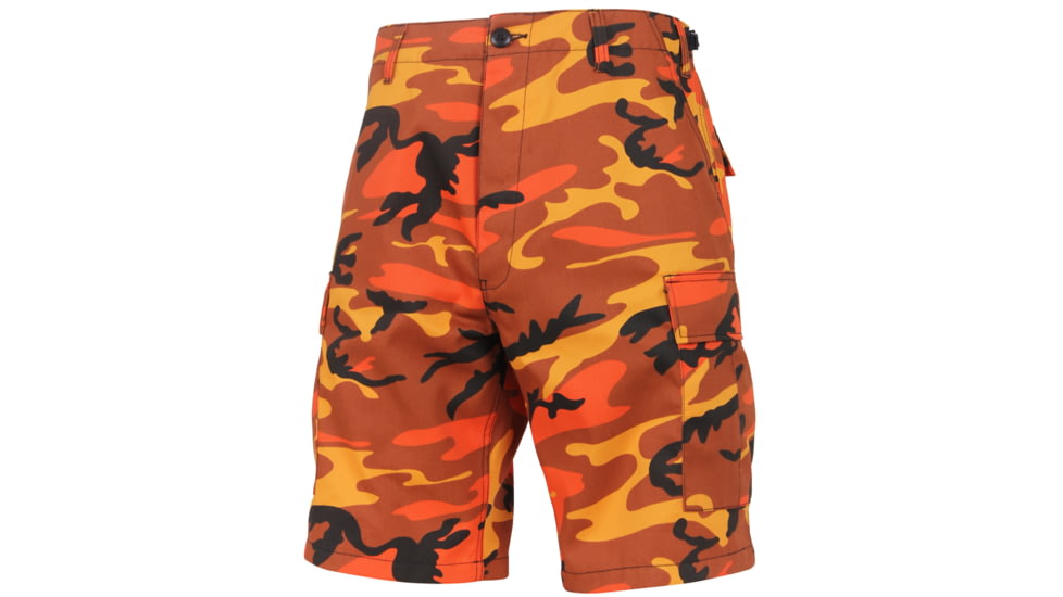 Rothco Colored Camo BDU Shorts, Extra Large, Black Camo, 1817-BlackCamo-XL