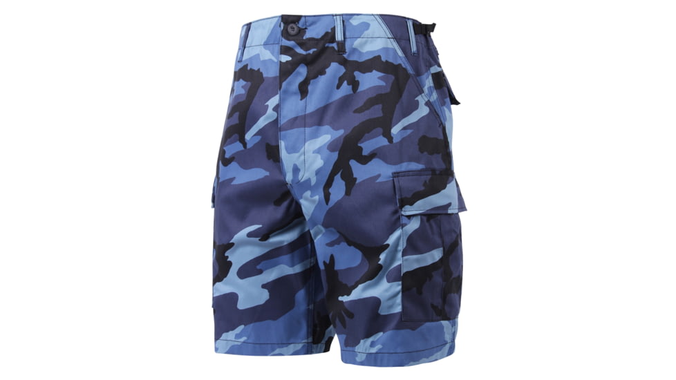 Rothco Colored Camo BDU Shorts, Extra Large, Black Camo, 1817-BlackCamo-XL