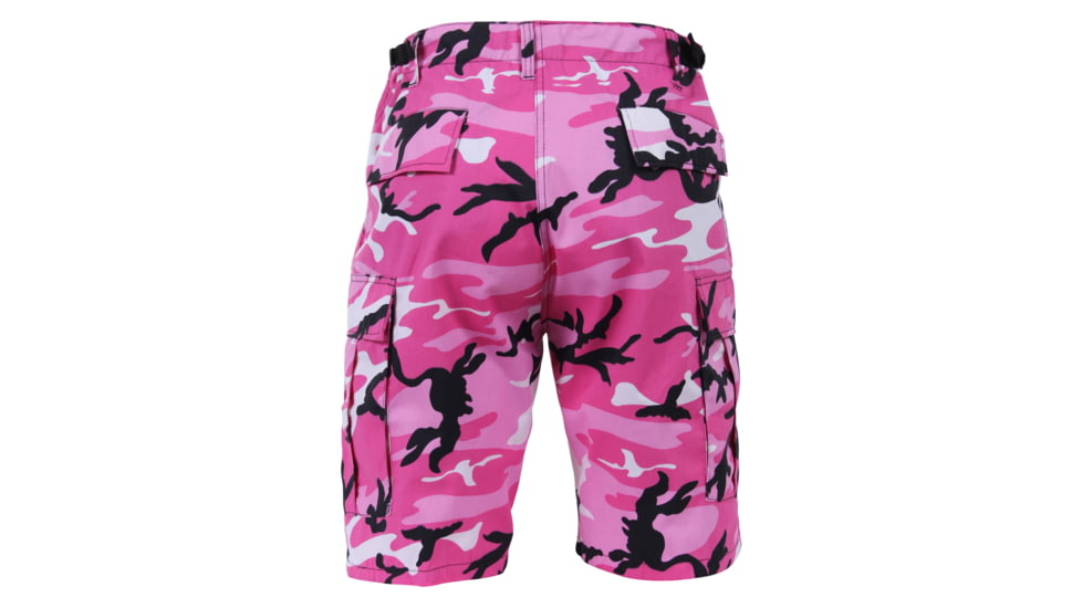 Rothco Colored Camo BDU Shorts, Extra Large, Black Camo, 1817-BlackCamo-XL