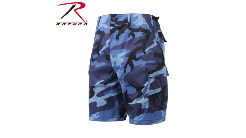 Rothco Colored Camo BDU Shorts, Extra Large, Black Camo, 1817-BlackCamo-XL