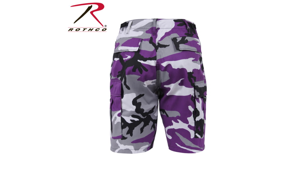 Rothco Colored Camo BDU Shorts, Extra Large, Black Camo, 1817-BlackCamo-XL