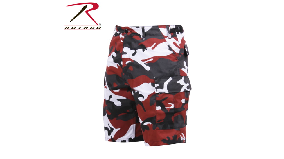 Rothco Colored Camo BDU Shorts, Extra Large, Black Camo, 1817-BlackCamo-XL