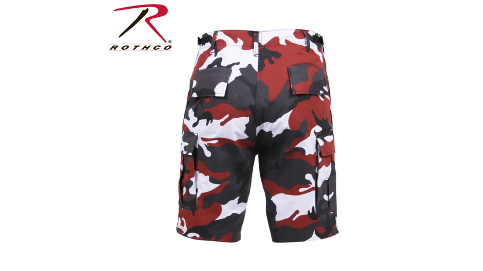 Rothco Colored Camo BDU Shorts, Extra Large, Black Camo, 1817-BlackCamo-XL