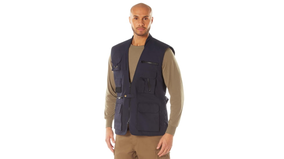 Rothco Concealed Carry Plainclothes Vest - Mens, Midnight Navy Blue, Medium, 613902038462