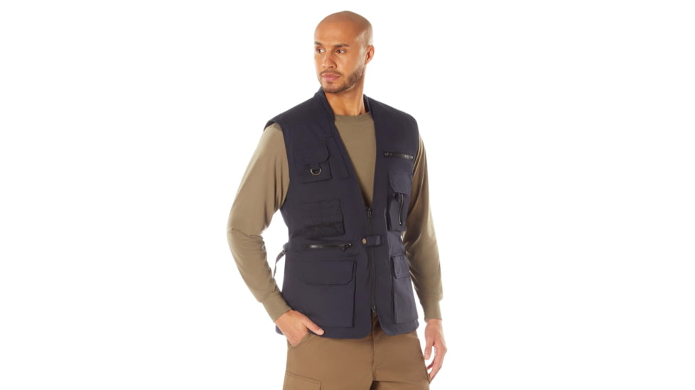 Rothco Concealed Carry Plainclothes Vest - Mens, Midnight Navy Blue, Medium, 613902038462