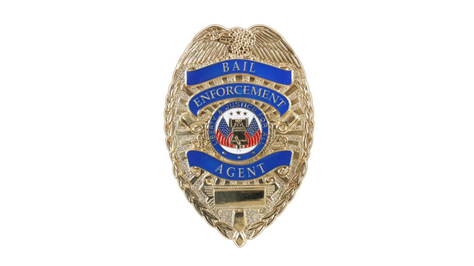 Rothco Deluxe Gold Bail Enforcement Agent Badge, 1947