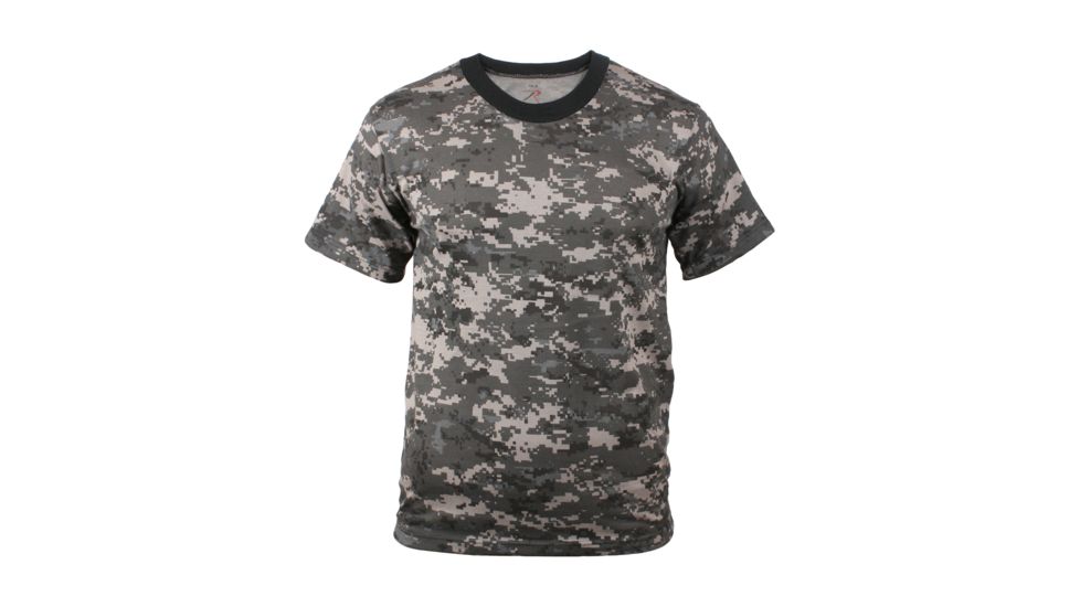Rothco Digital Camo T-Shirt, Subdued Urban Digital Camo, Extra Small, 5960-SubduedUrbanDigitalCamo-XS