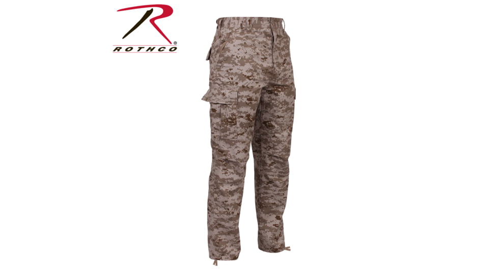 Rothco Digital Camo Tactical BDU Pants, Subdued Urban Digital Camo, XS, 9620-SubduedUrbanDigitalCamo-XS