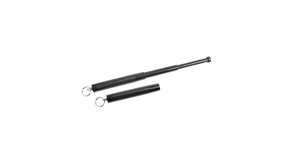 Rothco Expandable Baton With Keyring / Black - 12, 11030