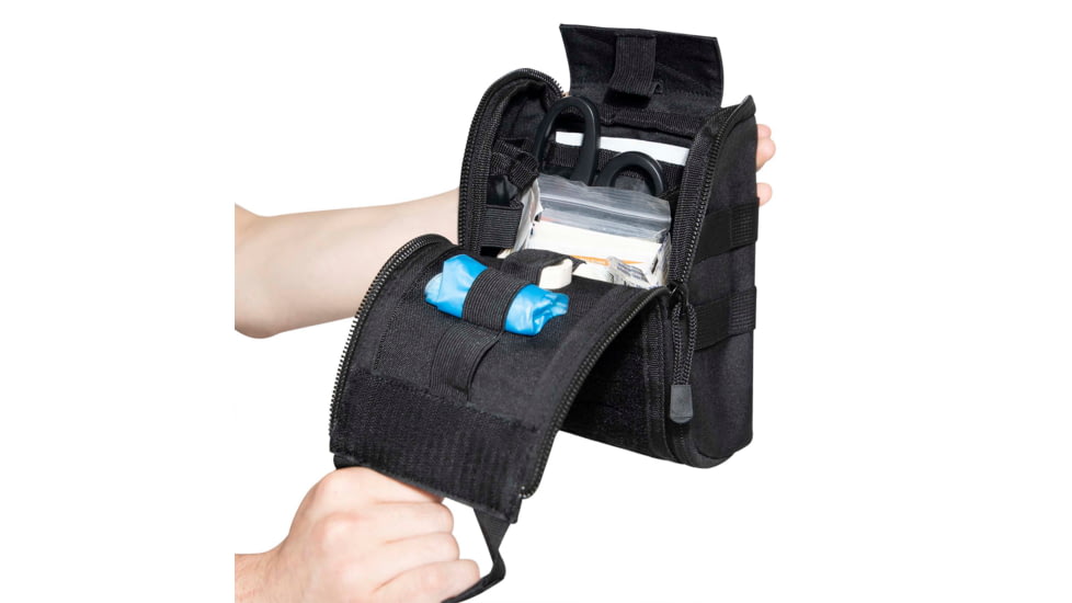 Rothco Fast Action MOLLE Medical Pouch, Black, 20756-Black