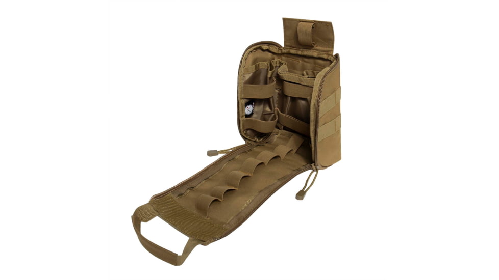Rothco Fast Action MOLLE Medical Pouch, Coyote Brown, 20757-CoyoteBrown
