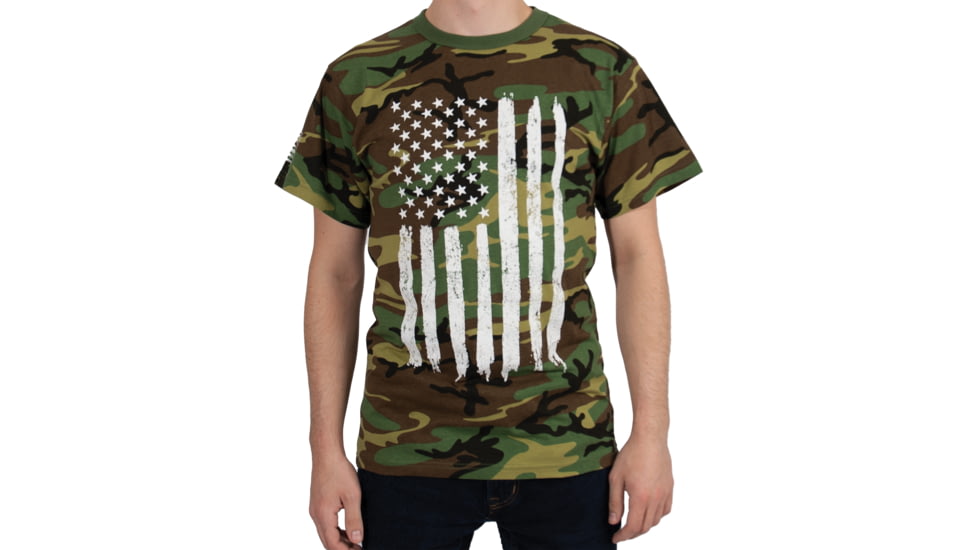 Rothco Folding Slingshot 4767, Woodland Camo, Small, 11047-WoodlandCamo-S