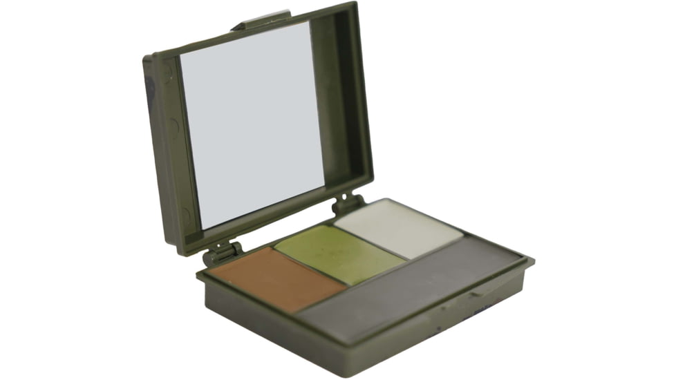 Rothco G.I. All Purpose Face Paint Compact, Light Green/Loam/White/Sand, 83060