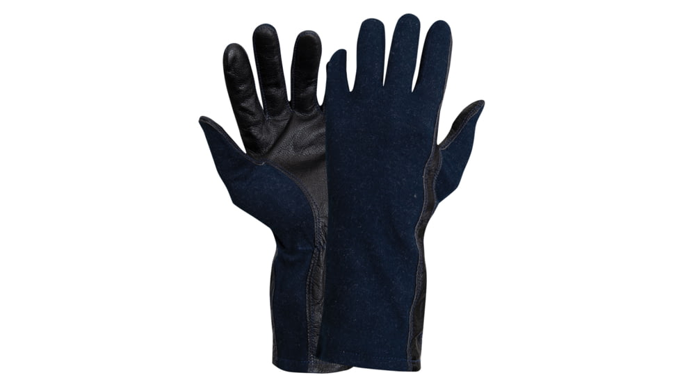 Rothco G.I. Nomex Flight Gloves, Midnight Navy Blue, 8, 2265