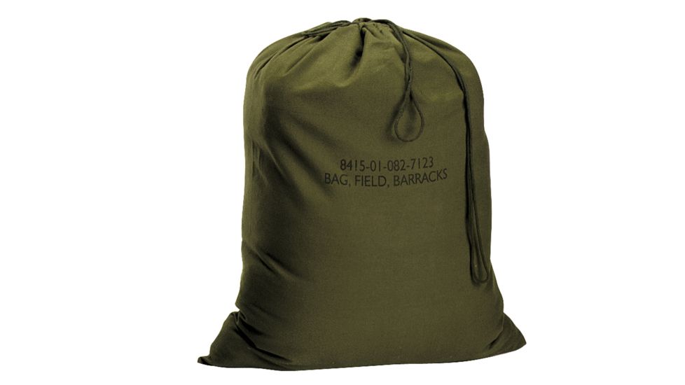 Rothco G.I. Type Canvas Barracks Bag, Olive Drab, M, 2574-OliveDrab-M