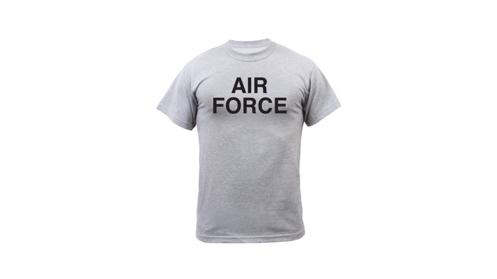 Rothco Grey Physical Training T-Shirt, M, 61020-AirForce-M