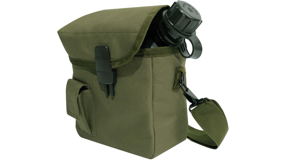 Rothco MOLLE 2 QT. Bladder Canteen Cover, Olive Drab, 12870-OliveDrab