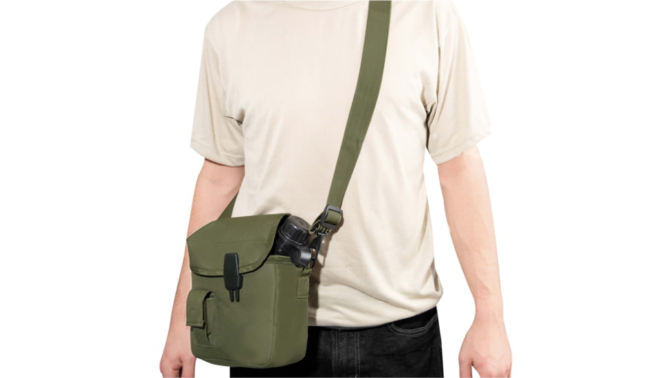Rothco MOLLE 2 QT. Bladder Canteen Cover, Olive Drab, 12870-OliveDrab