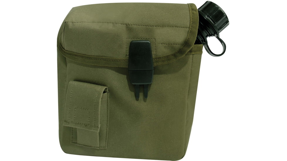 Rothco MOLLE 2 QT. Bladder Canteen Cover, Olive Drab, 12870-OliveDrab