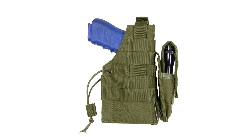 Rothco MOLLE Modular Ambidextrous Holster, Olive Drab, 10489-OliveDrab