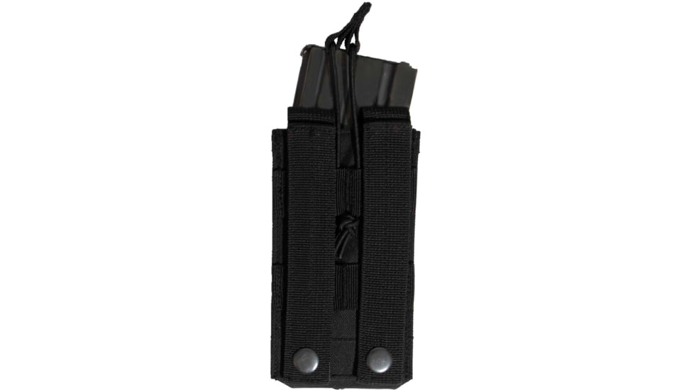 Rothco MOLLE Open Top Single Mag Pouch, Black, 31002-Black