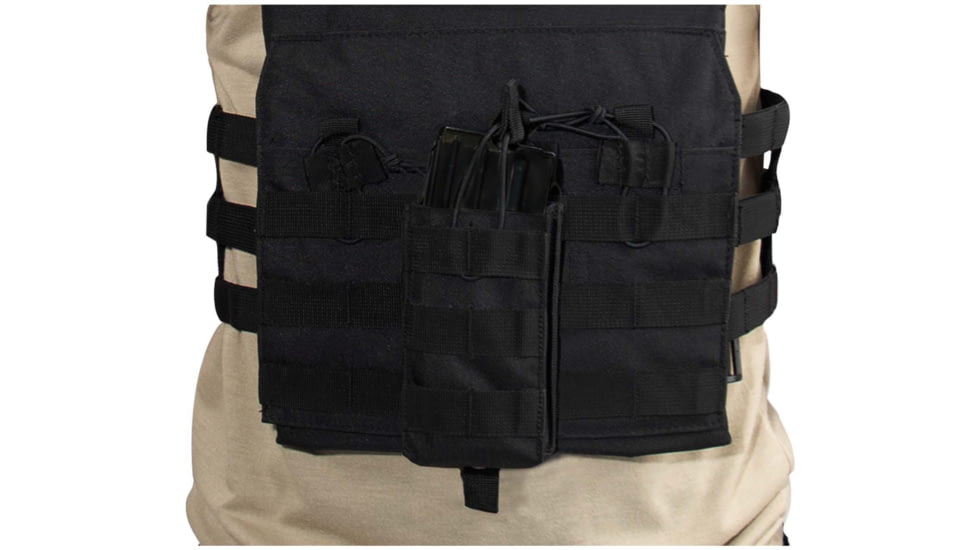 Rothco MOLLE Open Top Single Mag Pouch, Black, 31002-Black