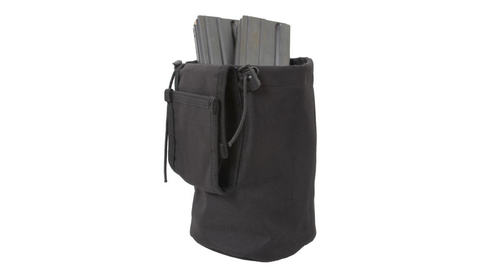 Rothco MOLLE Roll-Up Utility Dump Pouch, Black, 51007-Black
