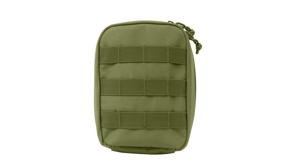 Rothco MOLLE Tactical Trauma &amp; First Aid Kit Pouch, Olive Drab, 9623-OliveDrab
