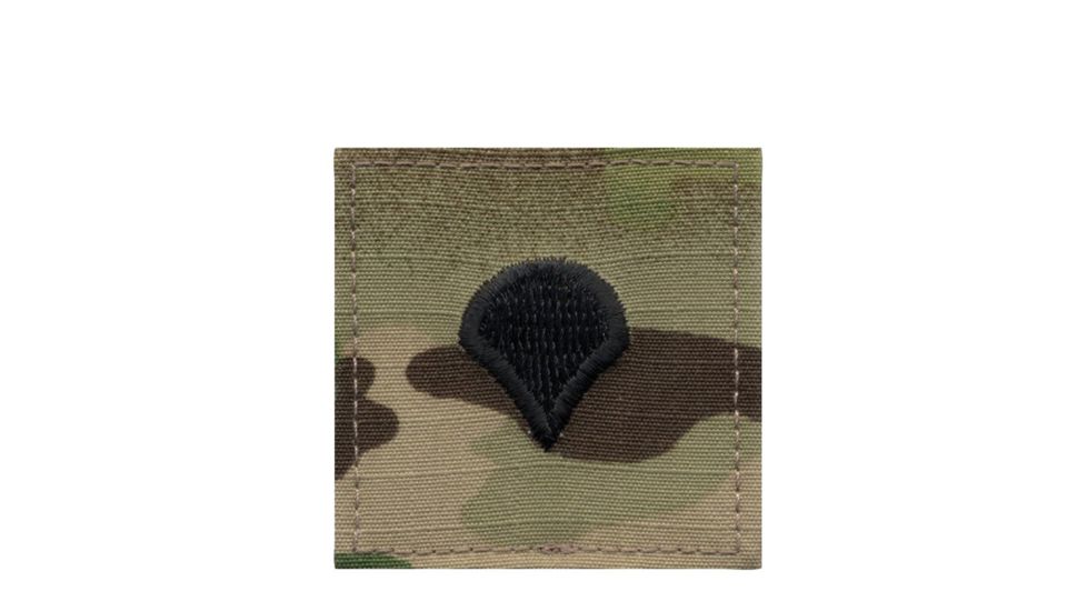 Rothco Official Embroidered Rank Insignia Spec-4, MultiCam, 1793-MultiCam