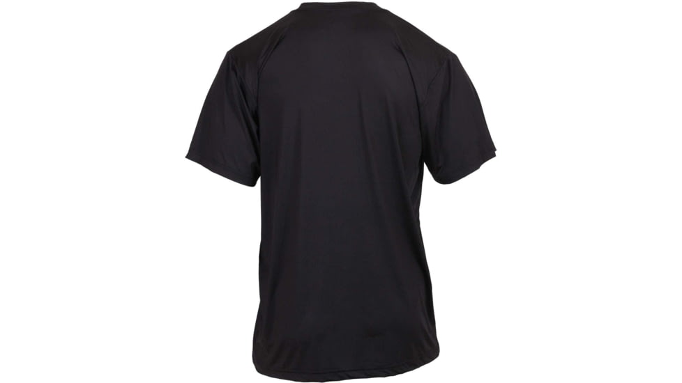 Rothco Physical Training Shirt, Black/Gold, S, 46020-Sm