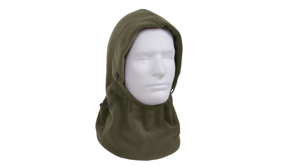 Rothco Polar Fleece Adjustable Balaclava, Olive Drab, 5585-OliveDrab