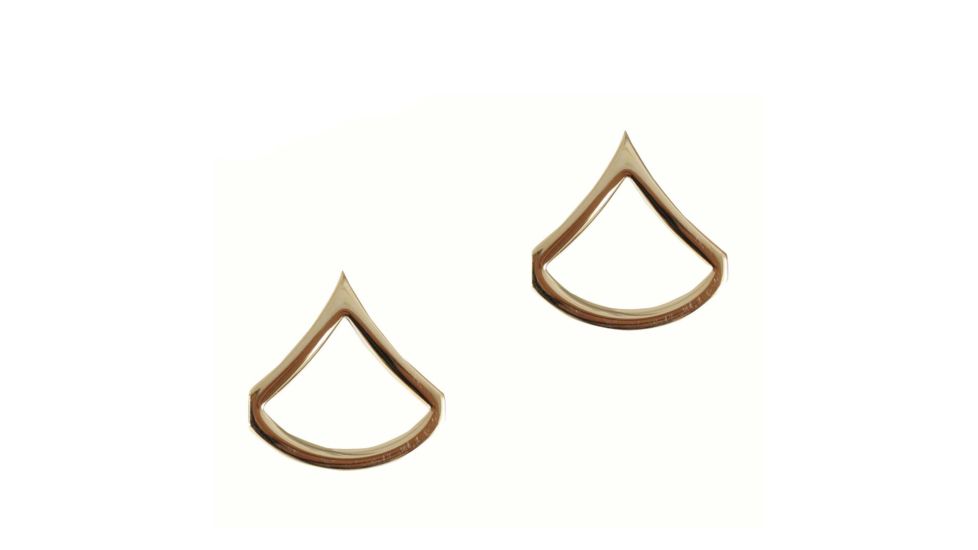 Rothco Private First Class Polished Insignia, Gold, 1641-Gold