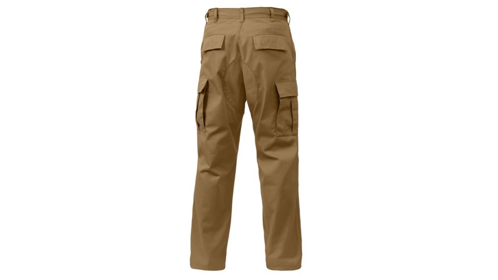 Rothco Relaxed Fit Zipper Fly BDU Pants, Coyote Brown, Extra Large, 2904-CoyoteBrown-XL